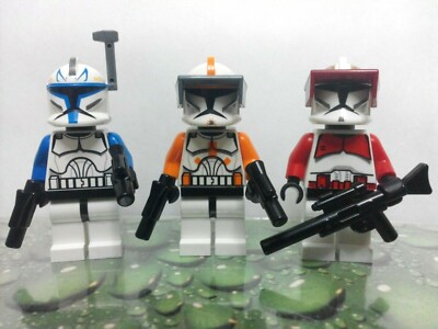 new lego star wars cody rex fox 3 minifigures clone