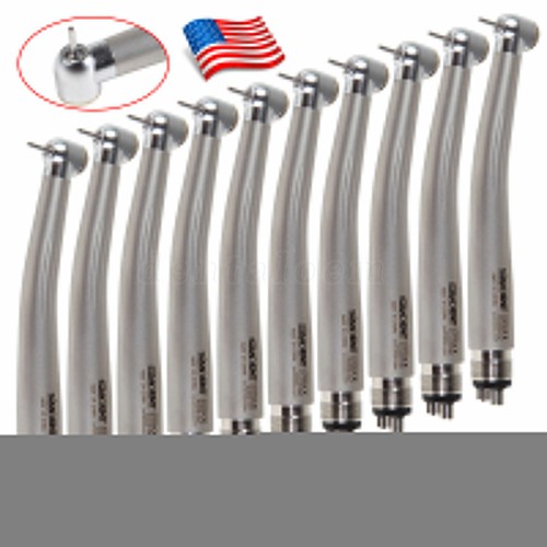 1-10 Packs SANDENT Dental High Speed Handpiece Standard Push Button 4 Holes - Picture 6 of 15