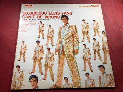 X3-20 ELVIS PRESLEY 50,000,000 Elvis Fans Can t Be Wrong ... LSP 2075