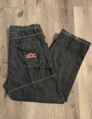 VTG Snoop Dogg Co. Carpenter Jeans Men's 42x34 Denim Black