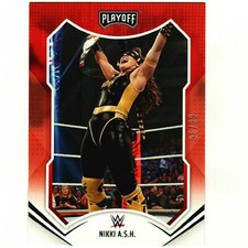 Nikki A.S.H. 2022 Panini Chronicles WWE Nikki Cross Playoff Green 96/99 #170