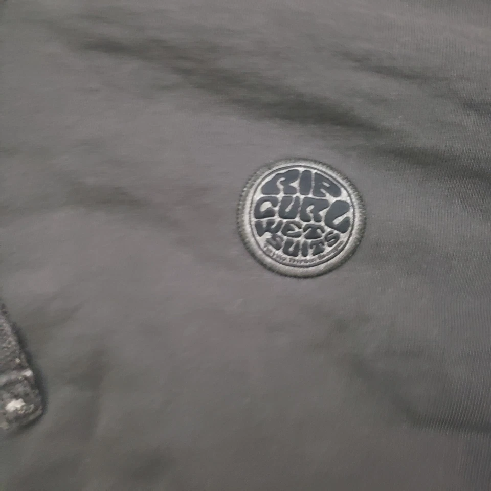 Suéter Rip Curl Mujer Pequeño Negro Exterior Con Capucha Surf Surfista Damas Foto 4 de 4