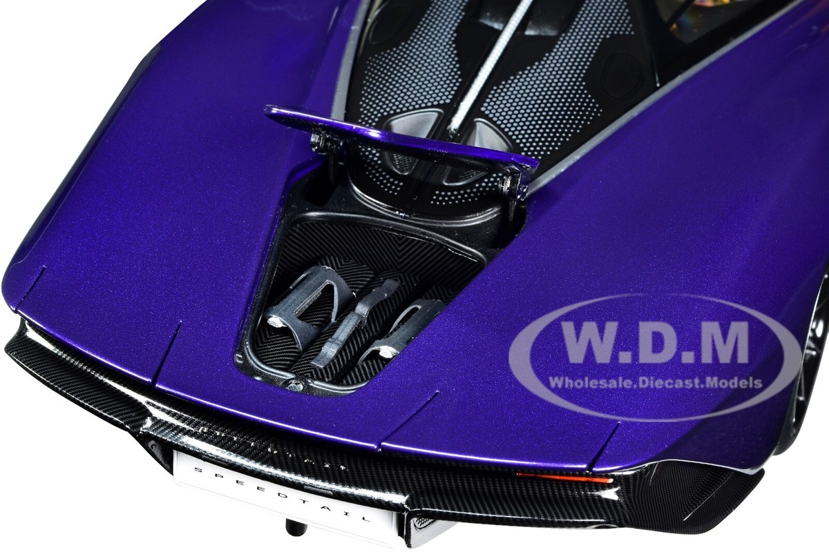 AUTOart McLaren Speedtail 1/18 Car - Purple (76089) for sale