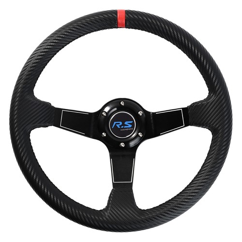Sport Lenkrad tief geschüsselt Motorsport Rallye Racing Rennsport Lenkrad 350mm. - Afbeelding 7 van 10