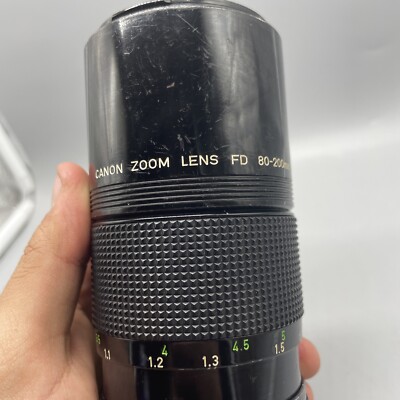 Canon FD 80-200mm 1:4 Zoom Lens Japan | eBay