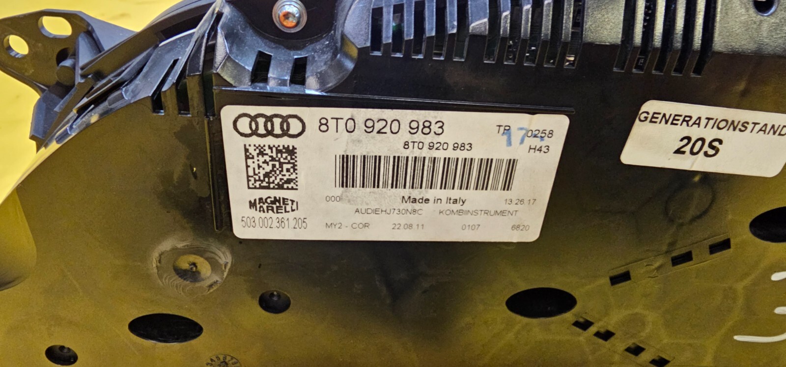 2010 Audi A4 3.2 FSI ECU Computer With Warring Loom 8K0907559 for 