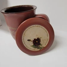 Abbey Gift Ceramic Beautiful Spirit Mug & Coaster Set 4 by 4.38"