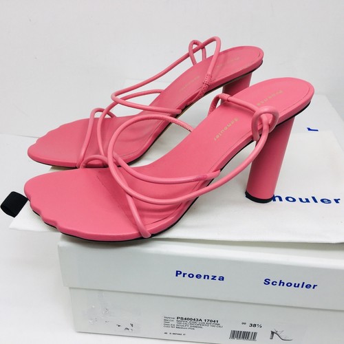 Proenza Schouler Women’s Nappa Jose’ Lux Pink Sculpt Sandals Size 8.5 / 38.5 - Picture 3 of 21