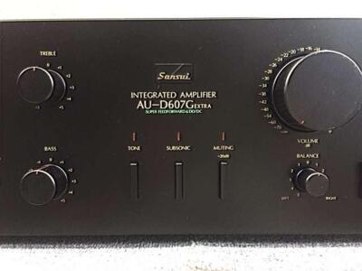 ✦Sansui インテグレーテッドアンプ AU-D607G EXTRA✦ SANSUI AU D607G EXTRA Integrated Amplifier Good Condition