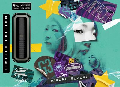 Target Mikuru Suzuki The Miracle Gen 3 20.5g Black Limited Edition