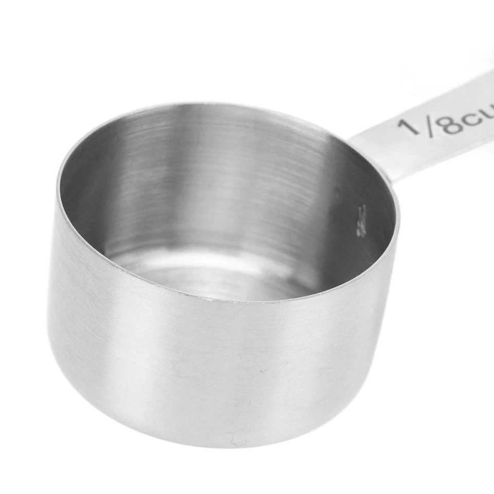 Cuchara medidora de grano de café 30 ml 304 cuchara medidora de acero inoxidable para azúcar Foto 3 de 4