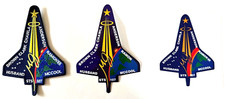 NASA...Columbia Space Shuttle..Last Mission .. Patch Sticker Shirt Iron on