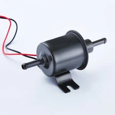12V Universal 2.5-4 PSI Low Pressure Fuel Pump Gas Diesel Inline HEP02A