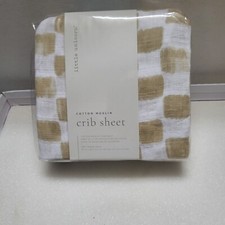 Little Unicorn Premium Crib Sheet  Breathable  Super-Soft Muslin Fabric