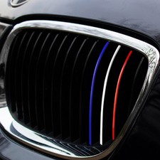 Nierenaufkleber Blau / Rot / Weiß für alle BMW Autos reflektierend