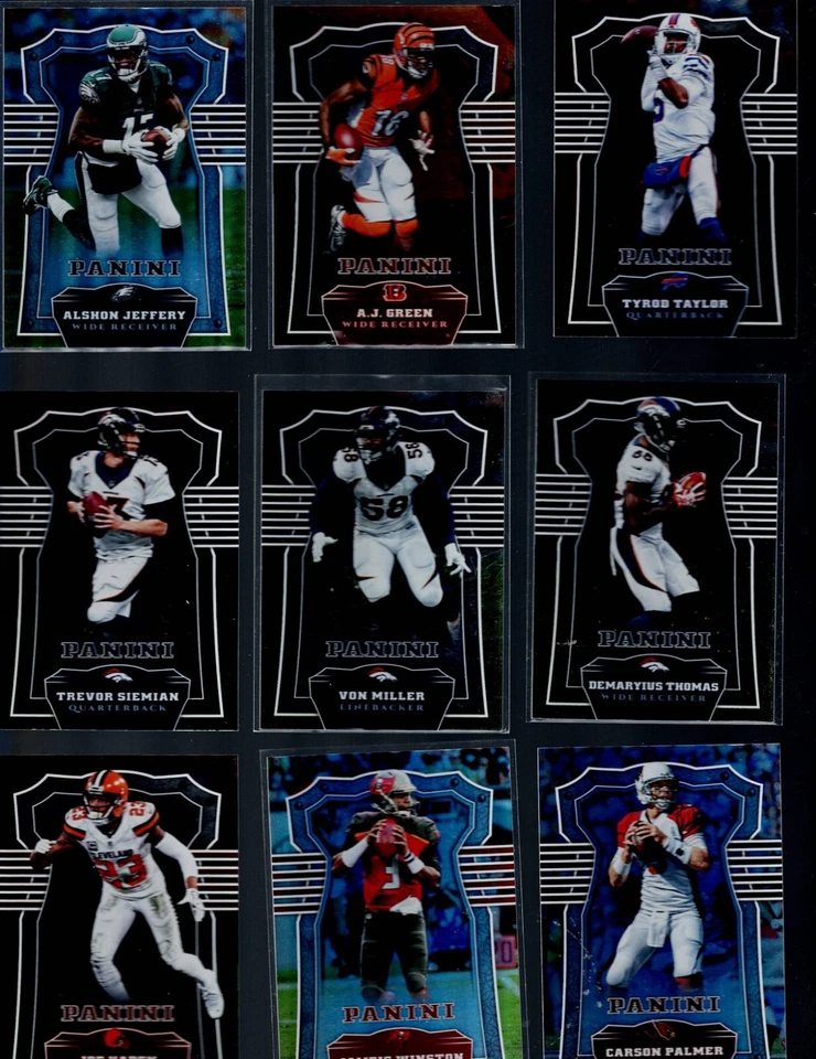2017 PANINI  FOOTBALL COMPLETE YOUR SET INSERTS BUY MORE GET MORE - Image 4 of 4