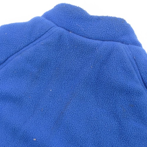 Rare Vintage NIKE Color Block Swoosh Fleece Reversible Jacket 2000s Blue Youth 7 - Picture 17 of 22