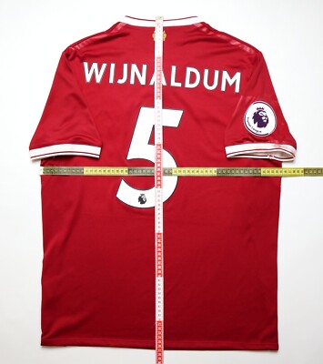 Liverpool ワイナルダムWijnaldum ユニフォーム M MEN'S FC LIVERPOOL 2017/2018 WIJNALDUM #5 SOCCER FOOTBALL