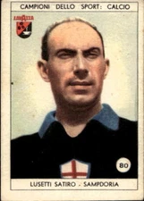 Lavazza 1950 Sports Champions Figure No. 80 Sampdoria Lusetti