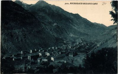 CPA AK Fourneaux-Modane Gare (651326)