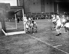 Olympics 1948 Hockey View of Argentinian players in action from a - Old Photo