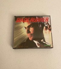 Blade Runner Westwood Studios 4 Disk PC Game 1997 W/ Case & Manuals Clean Discs
