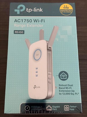 TP-Link AC1750 WiFi Extender (RE450) NEW