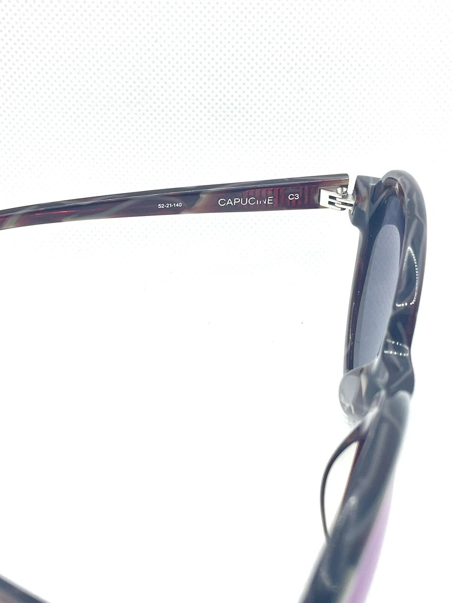 Vulk Eyewear Capucine Style Brown Sunglasses Plastic Frame  display picture 1