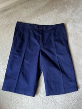 NWT Polo Ralph Lauren Shorts Boys Size 18 Navy Chino Flat Front