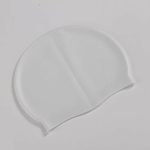 Silicone Waterproof Swimming Caps Protect Ears Long Hair Sports
