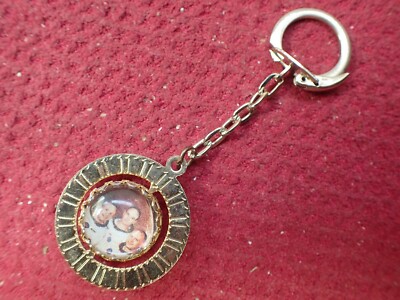 Vintage 1969 Astronauts Photo Moon Landing Key Chain