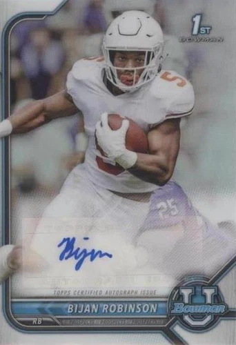 2021-22 Bowman University Bijan Robinson #BCPA-BR