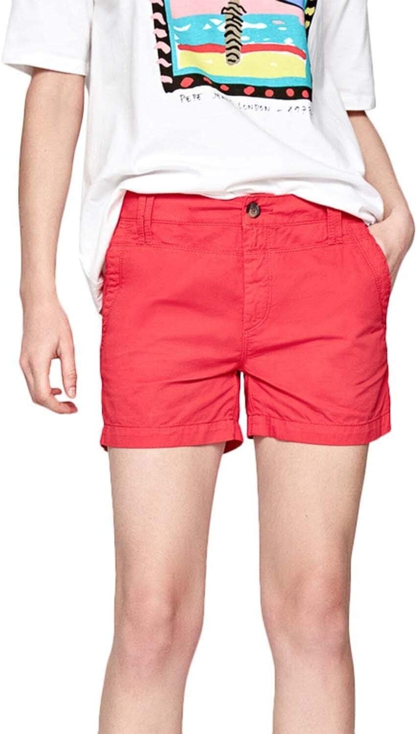 Pepe Jeans Strawberry Pantaloncini Donna Balboa 28