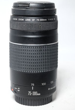 Canon EF 75-300mm f/4-5.6 III  Telephoto Zoom Lens
