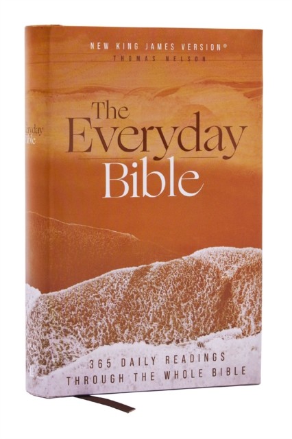NKJV, The Everyday Bible, Hardcover, Red Letter, Comfort Print by Thomas Nelson