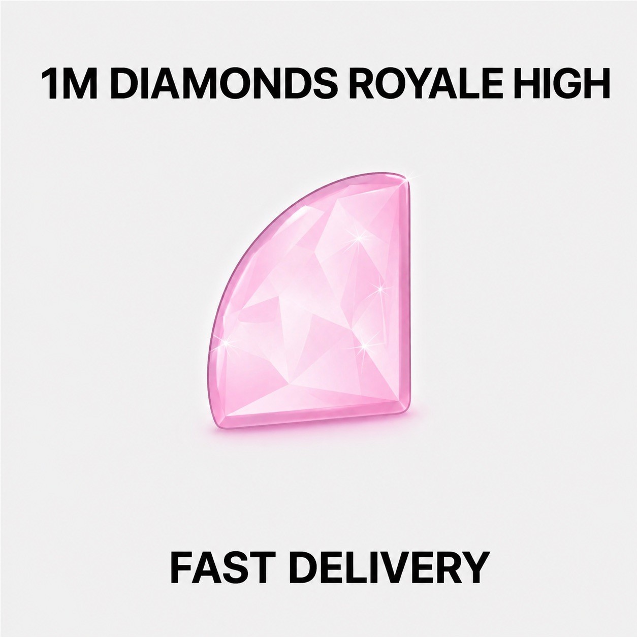 ROYALE HIGH - 1 million diamonds (QUICK IN-GAME DELIVERY + MSG BEFORE BUYING)