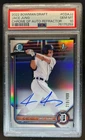2022 Bowman Draft Jace Jung Chrome Auto Refractor 1st #219/499 PSA 10