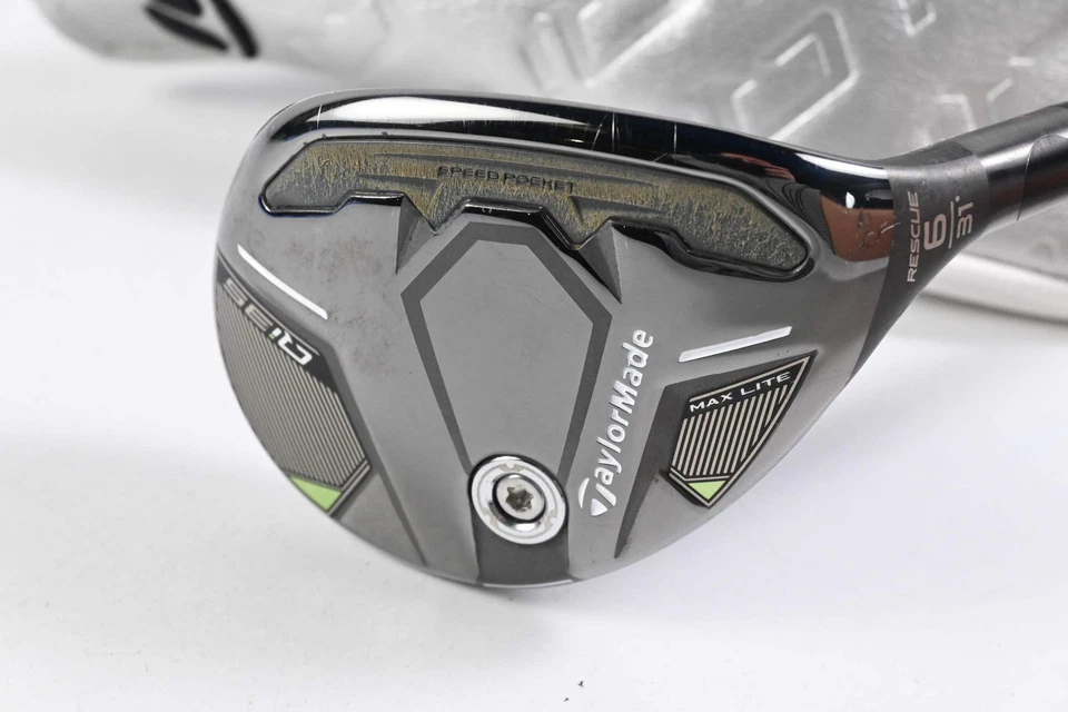Ladies Taylormade Qi35 Max Lite #6 Hybrid / 31 Degree / Ladies Flex Fujikura - Image 2 of 4