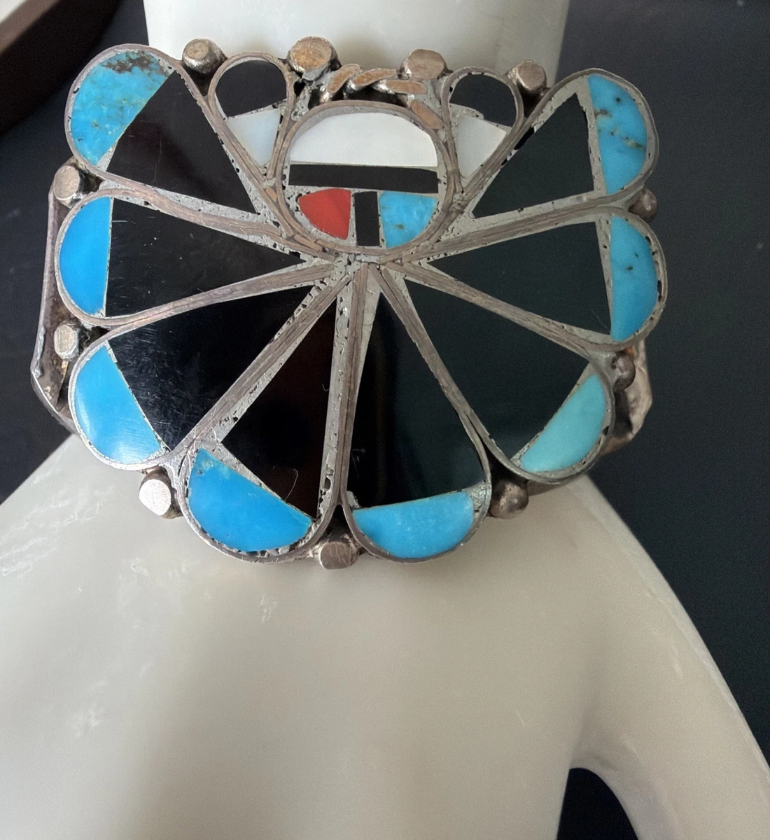 Vintage Zuni Inlay In Native American Bracelets for sale | eBay