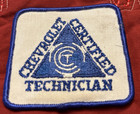 Vintage Chevrolet dealership certified technician uniform patch — photo 1