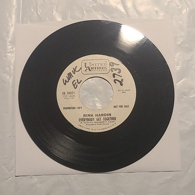Rink Hardin - Everybody Get Together/ She's Got Me By The Heart - 45 RPM Record