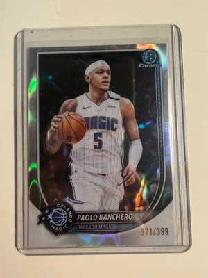 2025-26 Bowman Chrome Paolo Banchero #BCV-94 Refractor #371/399