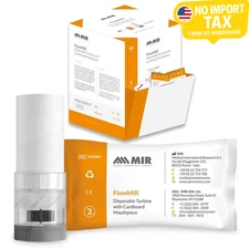 FlowMIR Disposable Turbines – Single‑Use Spirometer Sensors for Accurate PEF/FVC