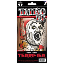 Tinsley Transfers Terrifier Art the Clown Just the Tip Temporary Tattoo