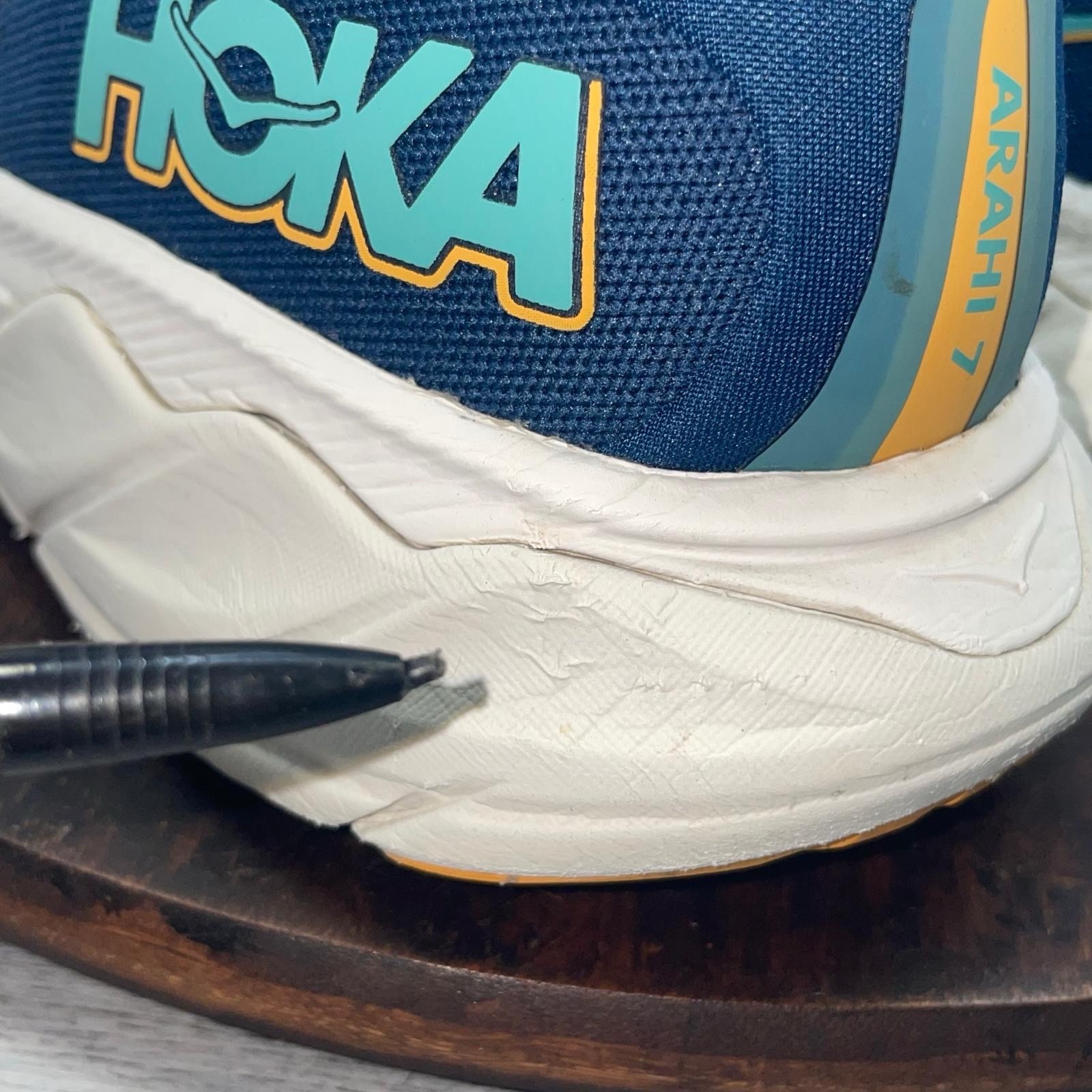 Hoka One One Men Arahi 7 1147850 MTSH Blue Running Shoes Sneakers Size 9.5 D thumbnail 10