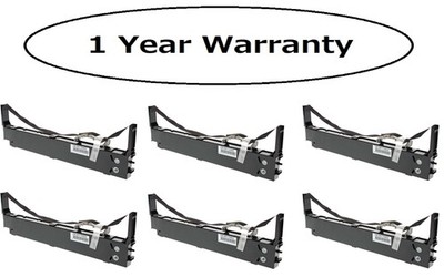 Compatible Oki Microline 620 44173403 Printer Ribbon 6PK Black 10 M Characters