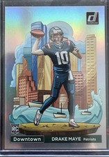 2024 Panini Donruss Drake Maye Downtown RC #13 CHASE PACK
