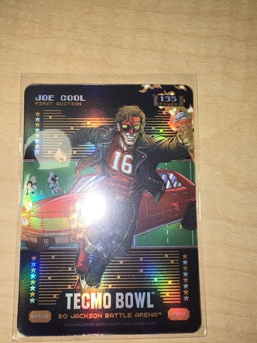 Bo Jackson Battle Arena Tecmo Bowl Fire Joe Cool 135 power