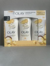 Olay Advanced Moisture Renewal Blend Body Wash 3-Pack 23.6 oz Shea Butter 0.93 per gallon