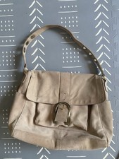 Nine By Savannah miller Suede Leather Shoulder Bag In Beige Boho Type